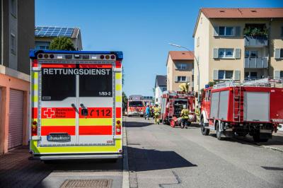 Esslingen-Zollberg: Blumenkasten brennt an Balkon
